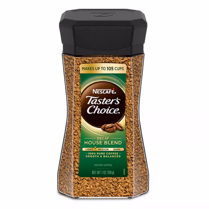 Café instantáneo descafeinado mezcla de la casa