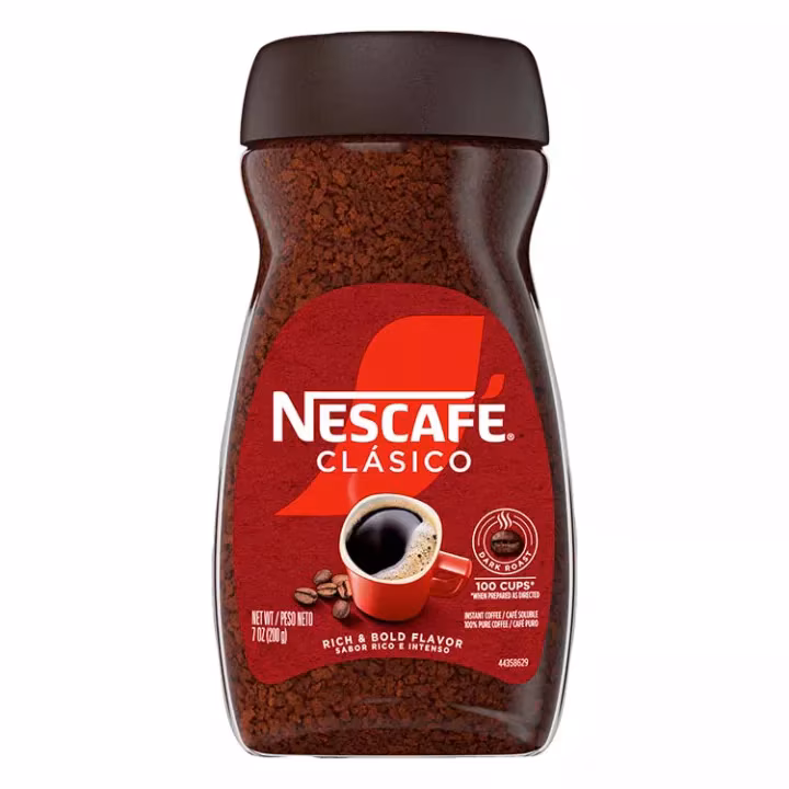 Café instantáneo tueste oscuro
